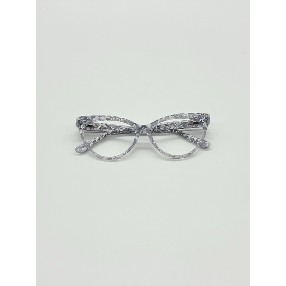 The Unbranded Brand Accessories - White Clear Cat Eye Eyeglass Frames 1873 01 52-16-140